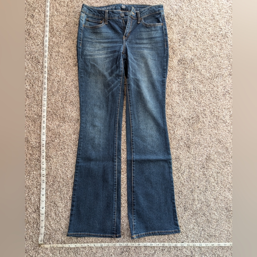 SO Dark Blue Flare Women's Jeans